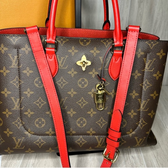 🤍MAKE AN OFFER🤍 Louis Vuitton Flower Coquelicot EUC - Picture 6 of 12